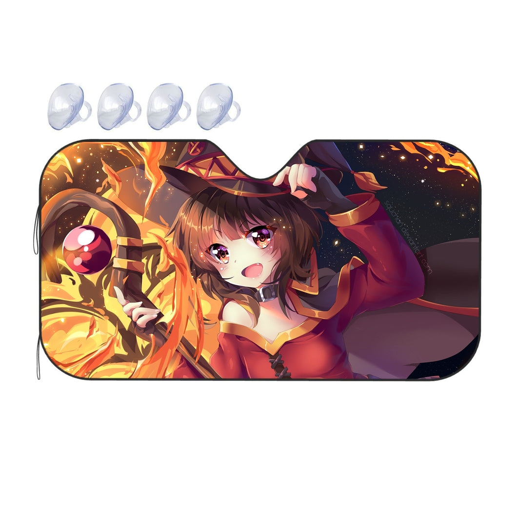 KonoSuba - God’s blessing on this wonderful world!!  Car Sunshade