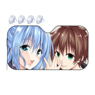 KonoSuba - God’s blessing on this wonderful world!!  Car Sunshade