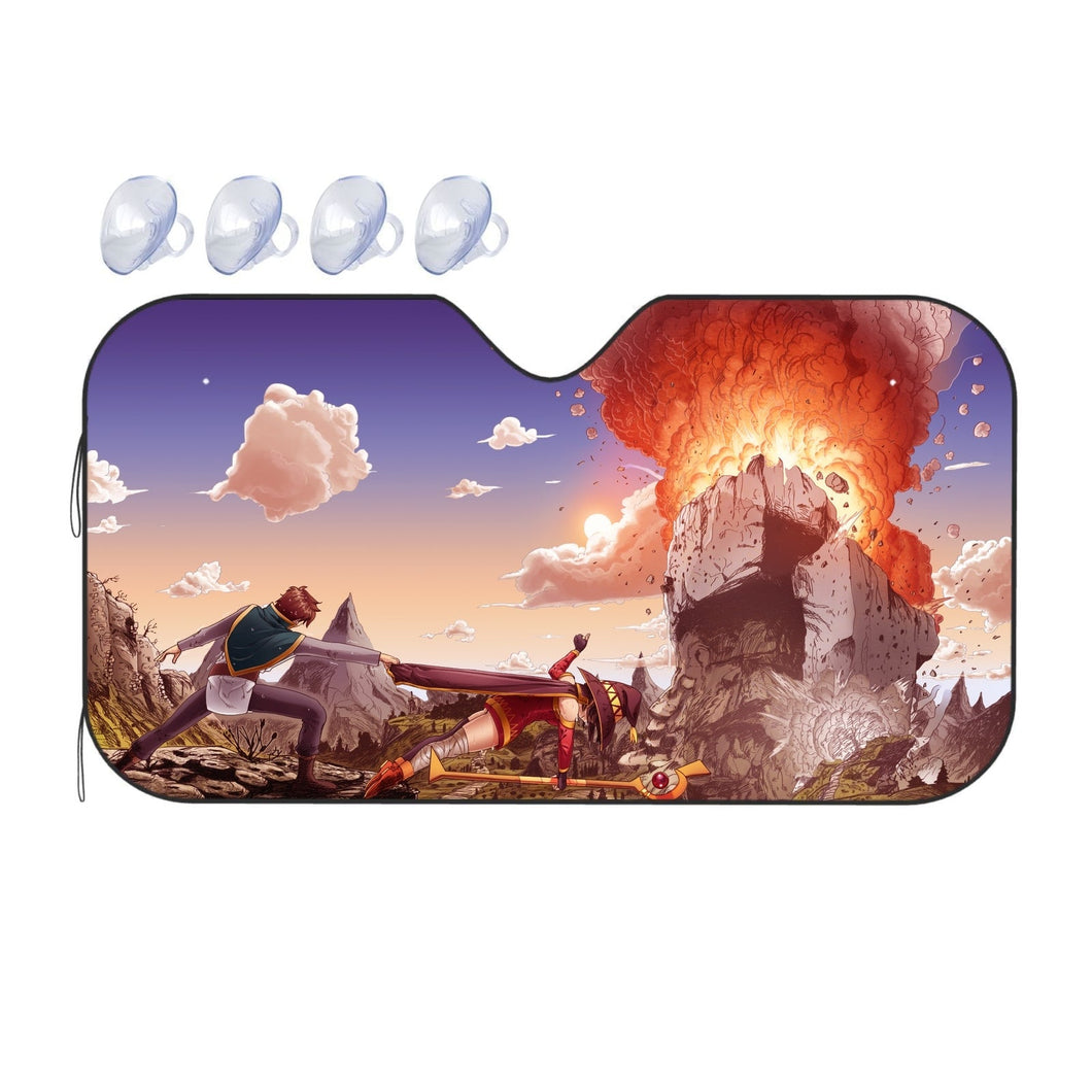 KonoSuba - God’s blessing on this wonderful world!!  Car Sunshade