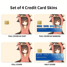Load image into Gallery viewer, KonoSuba - God’s blessing on this wonderful world!!  Credit Card Skins (4-in-1 Pack)
