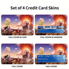 Load image into Gallery viewer, KonoSuba - God’s blessing on this wonderful world!!  Credit Card Skins (4-in-1 Pack)
