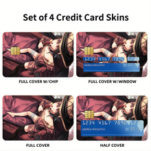Load image into Gallery viewer, KonoSuba - God’s blessing on this wonderful world!!  Credit Card Skins (4-in-1 Pack)
