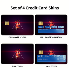 Load image into Gallery viewer, KonoSuba - God’s blessing on this wonderful world!!  Credit Card Skins (4-in-1 Pack)
