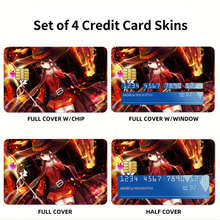 Load image into Gallery viewer, KonoSuba - God’s blessing on this wonderful world!!  Credit Card Skins (4-in-1 Pack)
