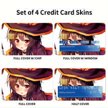 Load image into Gallery viewer, KonoSuba - God’s Blessing On This Wonderful World!!  Credit Card Skins (4-in-1 Pack)
