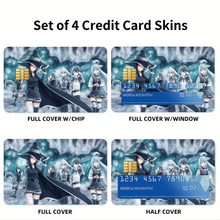 Load image into Gallery viewer, KonoSuba - God’s blessing on this wonderful world!!  Credit Card Skins (4-in-1 Pack)
