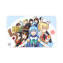 Load image into Gallery viewer, KonoSuba - God’s blessing on this wonderful world!!  Credit Card Skins (4-in-1 Pack)
