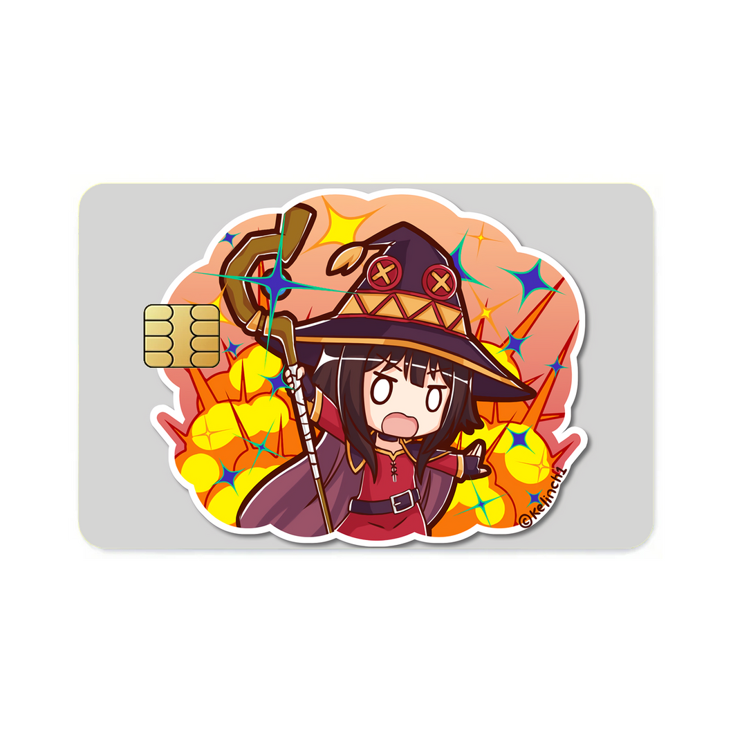 KonoSuba - God’s blessing on this wonderful world!!  Credit Card Skins (4-in-1 Pack)