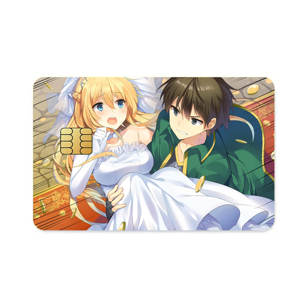 KonoSuba - God’s blessing on this wonderful world!!  Credit Card Skins (4-in-1 Pack)