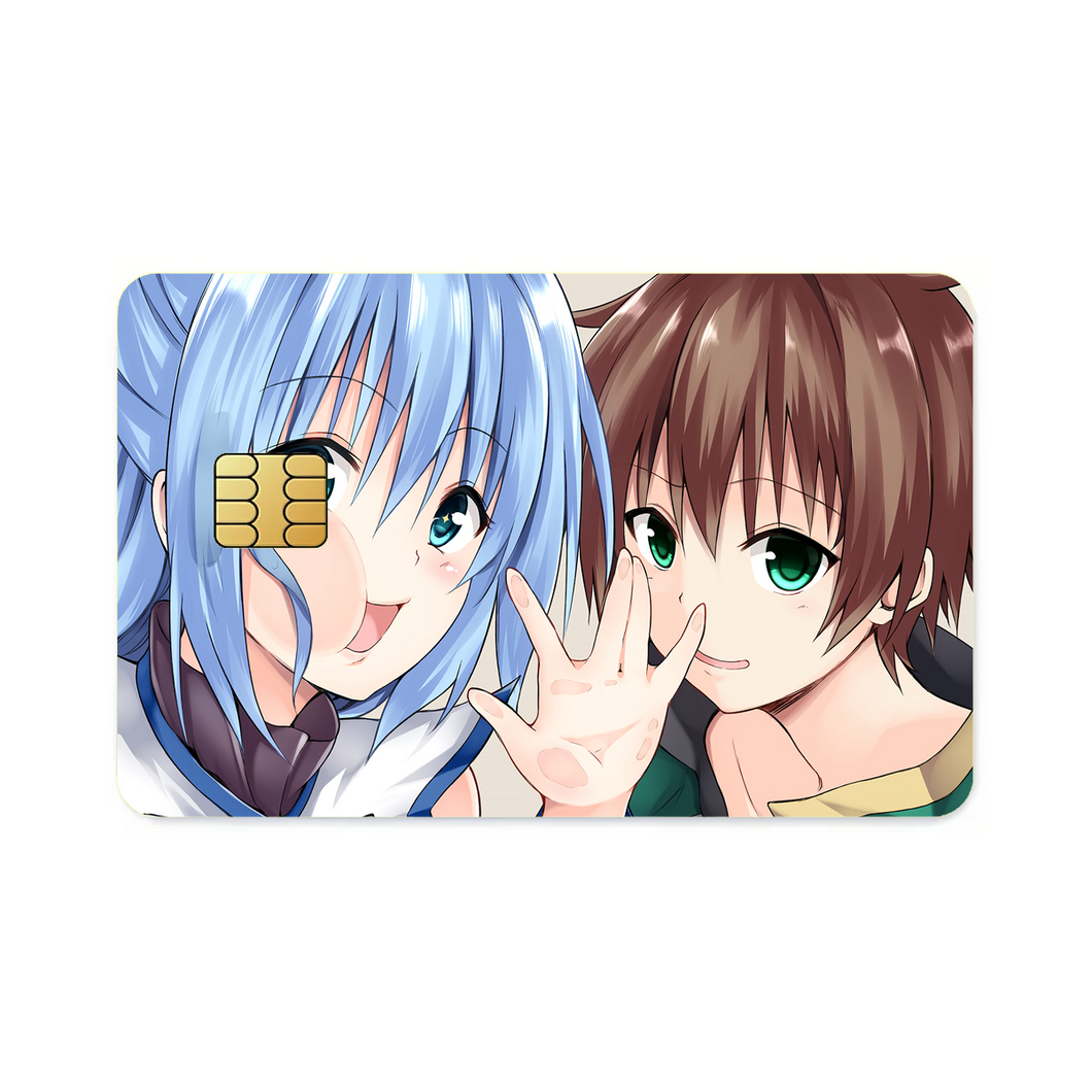KonoSuba - God’s blessing on this wonderful world!!  Credit Card Skins (4-in-1 Pack)