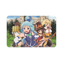 Load image into Gallery viewer, KonoSuba - God’s blessing on this wonderful world!!  Credit Card Skins (4-in-1 Pack)
