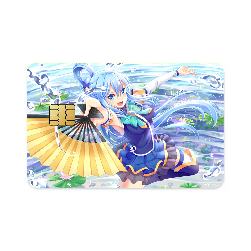 KonoSuba - God’s blessing on this wonderful world!!  Credit Card Skins (4-in-1 Pack)