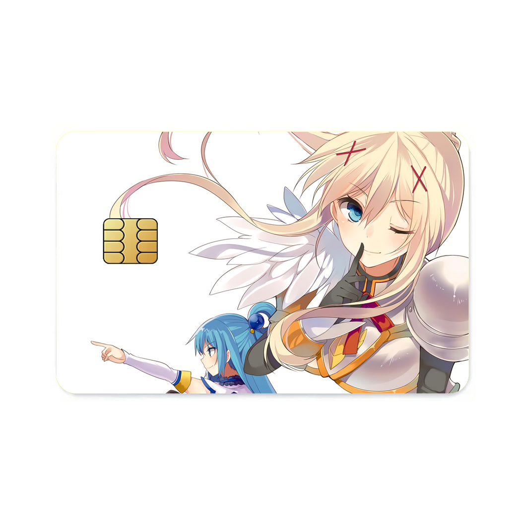 KonoSuba - God’s blessing on this wonderful world!!  Credit Card Skins (4-in-1 Pack)