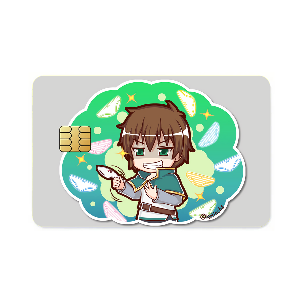 KonoSuba - God’s blessing on this wonderful world!!  Credit Card Skins (4-in-1 Pack)