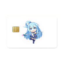 Load image into Gallery viewer, KonoSuba - God’s blessing on this wonderful world!!  Credit Card Skins (4-in-1 Pack)
