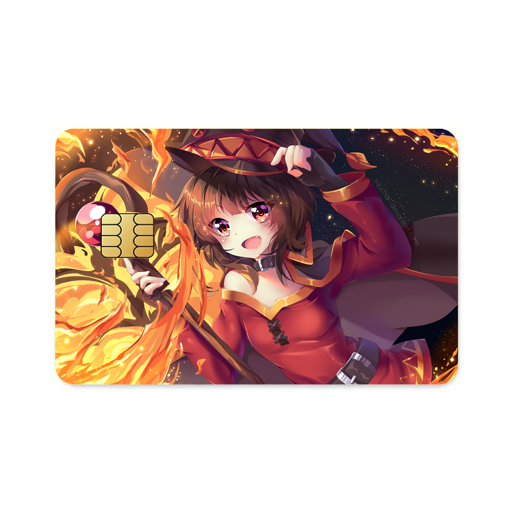 KonoSuba - God’s blessing on this wonderful world!!  Credit Card Skins (4-in-1 Pack)