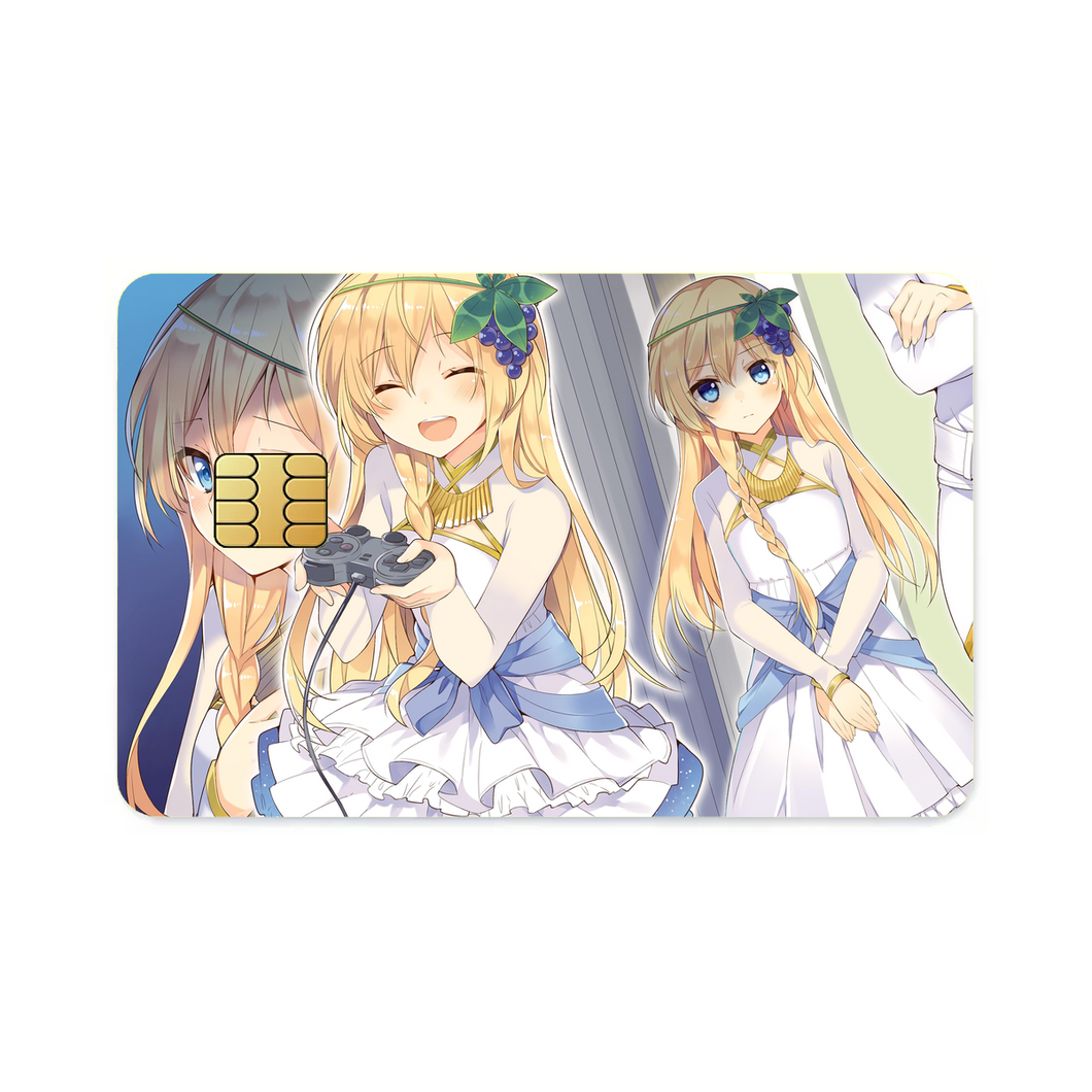 KonoSuba - God’s blessing on this wonderful world!!  Credit Card Skins (4-in-1 Pack)