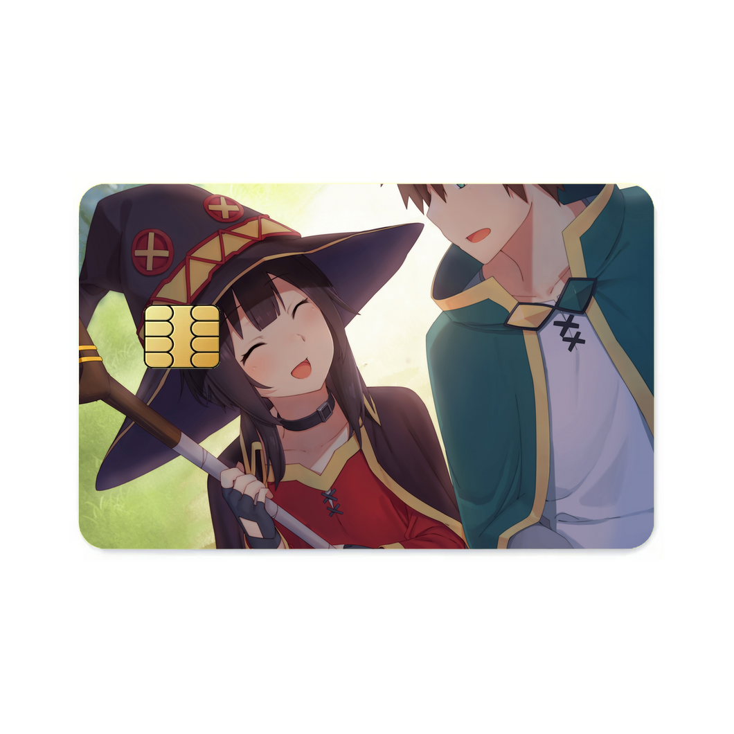 KonoSuba - God’s blessing on this wonderful world!!  Credit Card Skins (4-in-1 Pack)