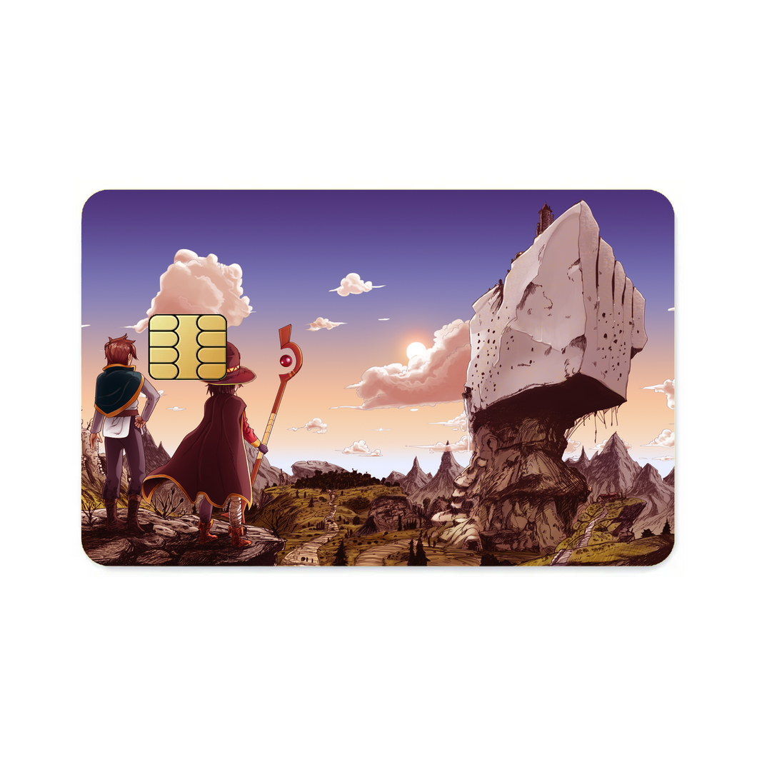 KonoSuba - God’s blessing on this wonderful world!!  Credit Card Skins (4-in-1 Pack)