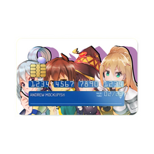 Load image into Gallery viewer, KonoSuba - God’s blessing on this wonderful world!!  Credit Card Skins (4-in-1 Pack)
