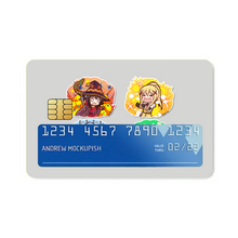 Load image into Gallery viewer, KonoSuba - God’s blessing on this wonderful world!!  Credit Card Skins (4-in-1 Pack)
