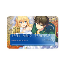 Load image into Gallery viewer, KonoSuba - God’s blessing on this wonderful world!!  Credit Card Skins (4-in-1 Pack)

