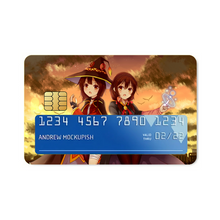 Load image into Gallery viewer, KonoSuba - God’s blessing on this wonderful world!!  Credit Card Skins (4-in-1 Pack)

