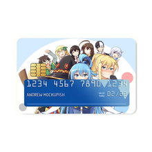 Load image into Gallery viewer, KonoSuba - God’s blessing on this wonderful world!!  Credit Card Skins (4-in-1 Pack)
