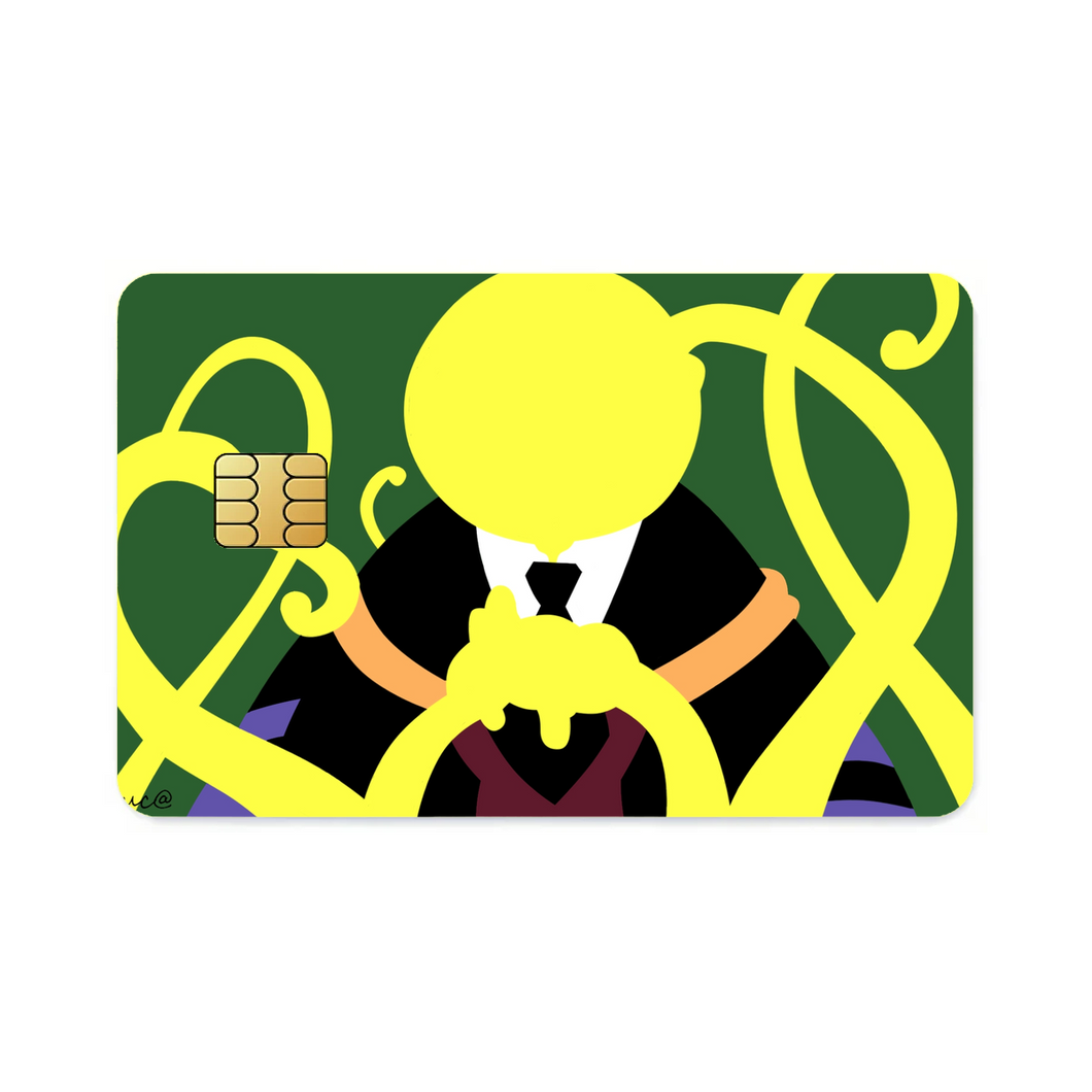 Koro-Sensei Credit Card Skins (4-in-1 Pack)