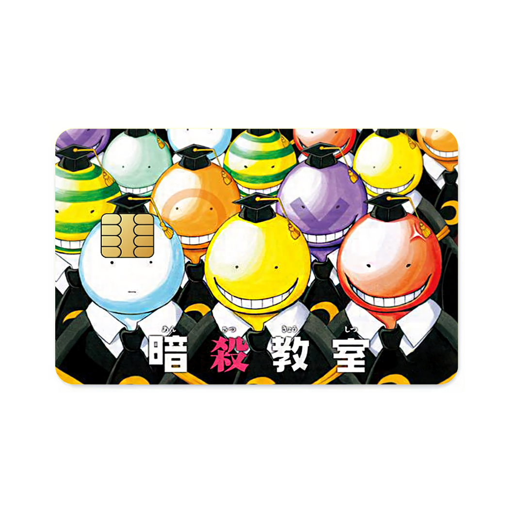 Koro-sensei  Credit Card Skins (4-in-1 Pack)