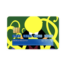Load image into Gallery viewer, Koro-Sensei Credit Card Skins (4-in-1 Pack)
