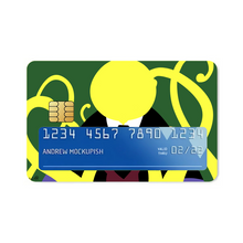 Load image into Gallery viewer, Koro-Sensei Credit Card Skins (4-in-1 Pack)
