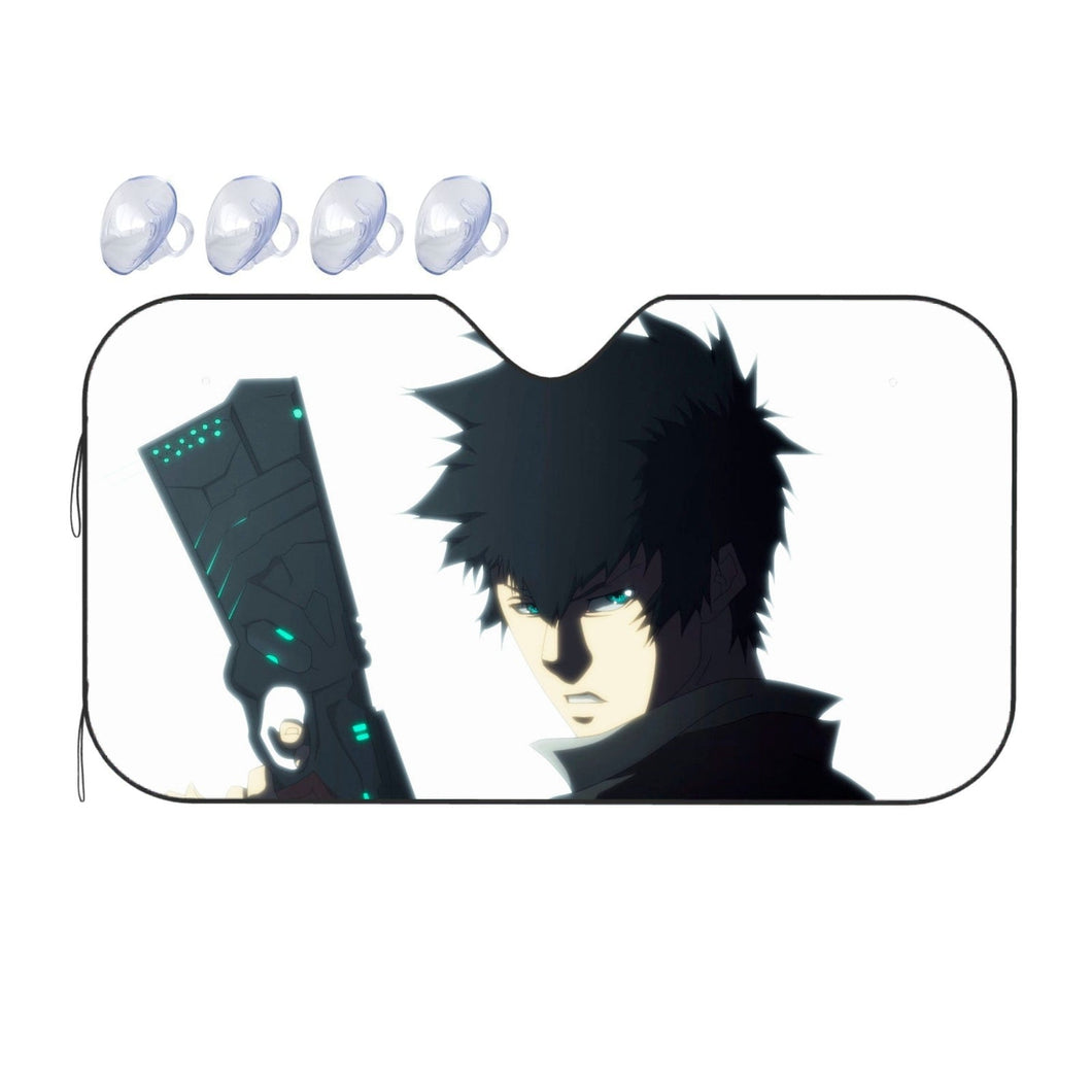 kougami with his dominator  Car Sunshade