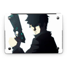 Load image into Gallery viewer, kougami with his dominator  Macbook Skin

