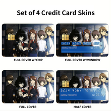 Load image into Gallery viewer, Kouichi,Mei,Izumi,Naoya and Yuuya Credit Card Skins (4-in-1 Pack)
