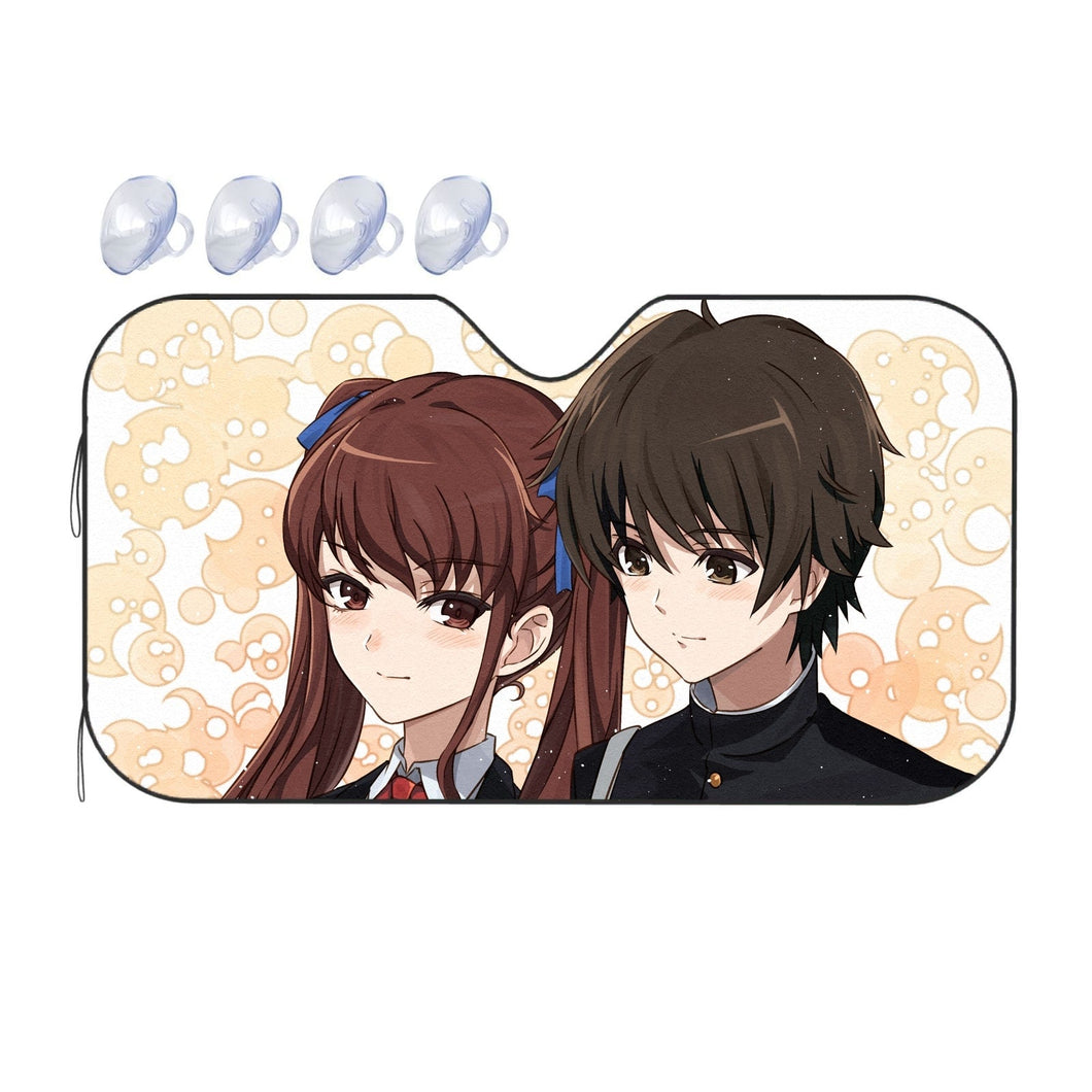 Kouichi Sakakibara & Akazawa Izumi  Car Sunshade