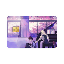 Load image into Gallery viewer, Kousei Arima and Kaori Miyazono  Credit Card Skins (4-in-1 Pack)
