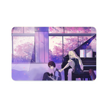 Load image into Gallery viewer, Kousei Arima and Kaori Miyazono  Credit Card Skins (4-in-1 Pack)

