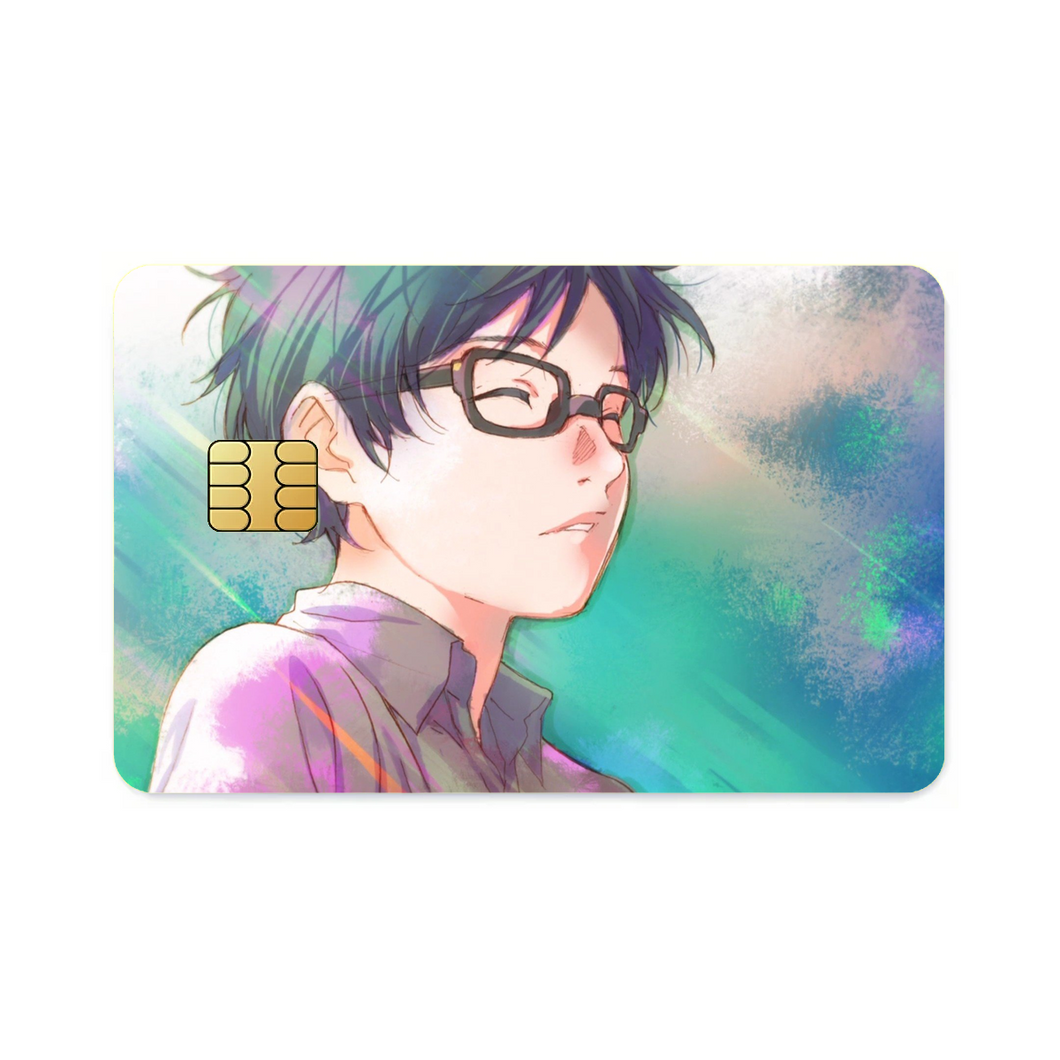 Kousei Arima Credit Card Skins (4-in-1 Pack)