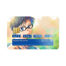 Load image into Gallery viewer, Kousei Arima  Credit Card Skins (4-in-1 Pack)
