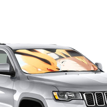 Load image into Gallery viewer, Kurama and Naruto  Car Sunshade
