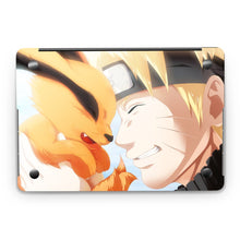 Load image into Gallery viewer, Kurama and Naruto  Macbook Skin

