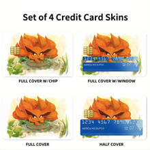 Load image into Gallery viewer, Kurama Credit Card Skins (4-in-1 Pack)
