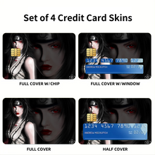 Load image into Gallery viewer, Kurenai Yuhi  Credit Card Skins (4-in-1 Pack)
