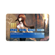 Load image into Gallery viewer, Kurisu &amp; Kyouma  Credit Card Skins (4-in-1 Pack)
