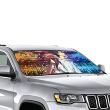 Load image into Gallery viewer, Kurisu Makise and Rintarou Okabe  Car Sunshade
