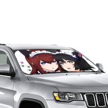 Load image into Gallery viewer, Kurisu &amp; Mayuri Car Sunshade
