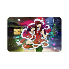 Load image into Gallery viewer, Kurisu &amp; Mayuri Christmas Cheer  Credit Card Skins (4-in-1 Pack)
