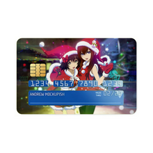 Load image into Gallery viewer, Kurisu &amp; Mayuri Christmas Cheer  Credit Card Skins (4-in-1 Pack)
