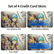 Load image into Gallery viewer, Kuroko&#39;s Basketball  Credit Card Skins (4-in-1 Pack)
